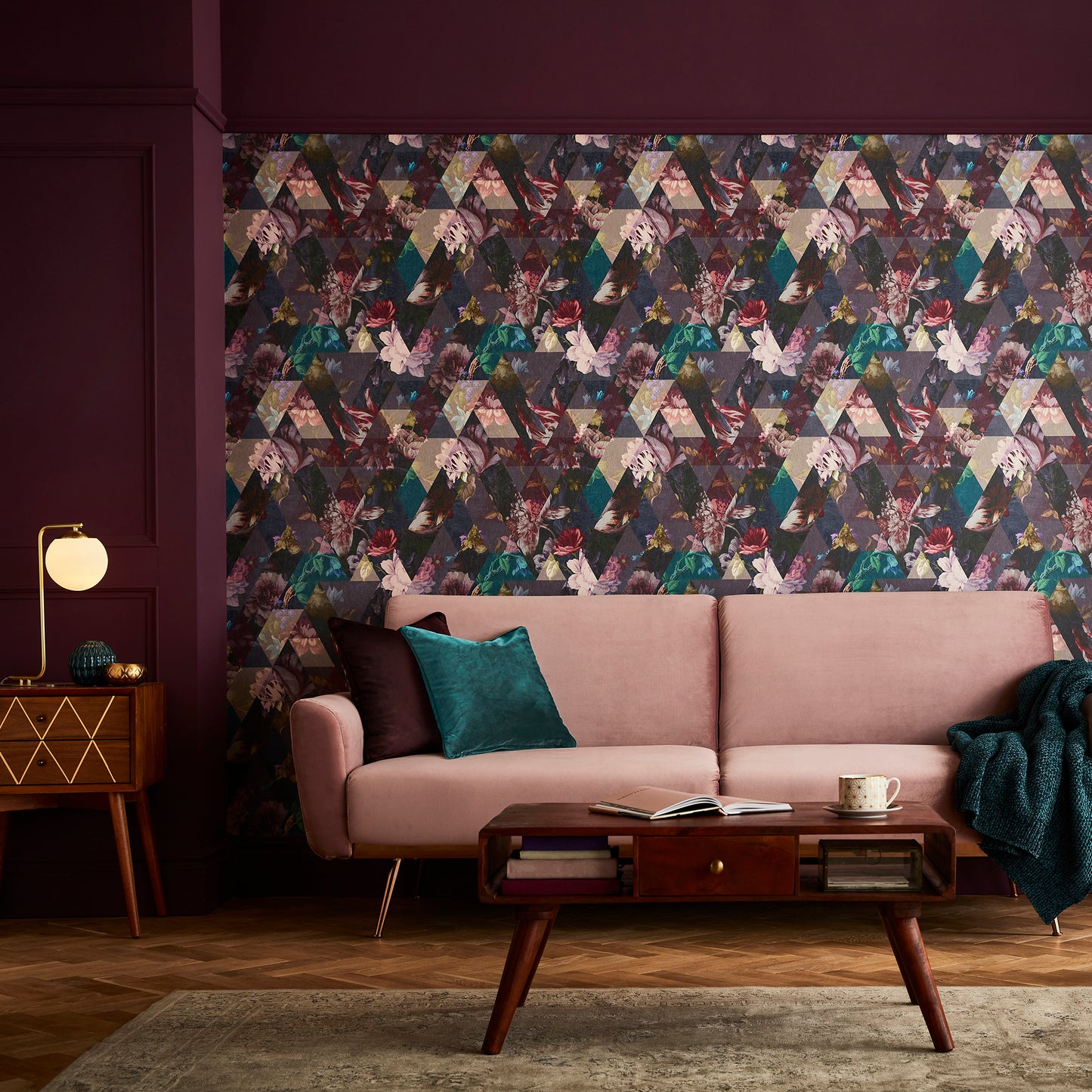 Order Graham & Brown Wallpaper Timepiece Amethyst Removable Wallpaper_2