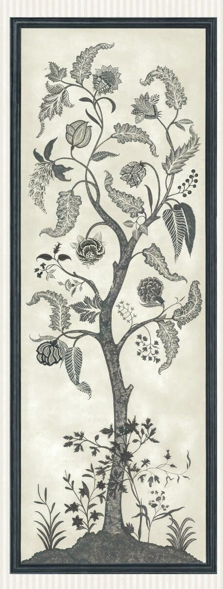 Select 113/14042 Cs Trees Of Eden Paradise Charcoal And Parchment By Cole and Son Wallpaper