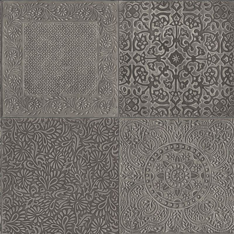 View 113/2005 Cs Bazaar Pewter By Cole and Son Wallpaper
