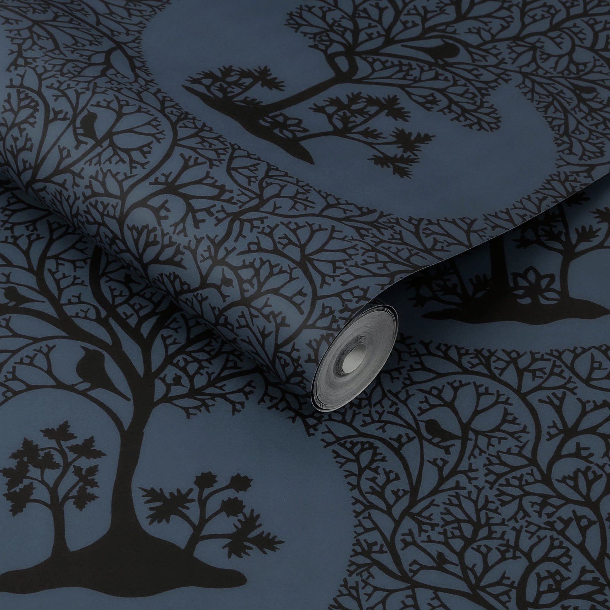 Shop Graham & Brown Wallpaper Magic Forest Midnight Removable Wallpaper_3