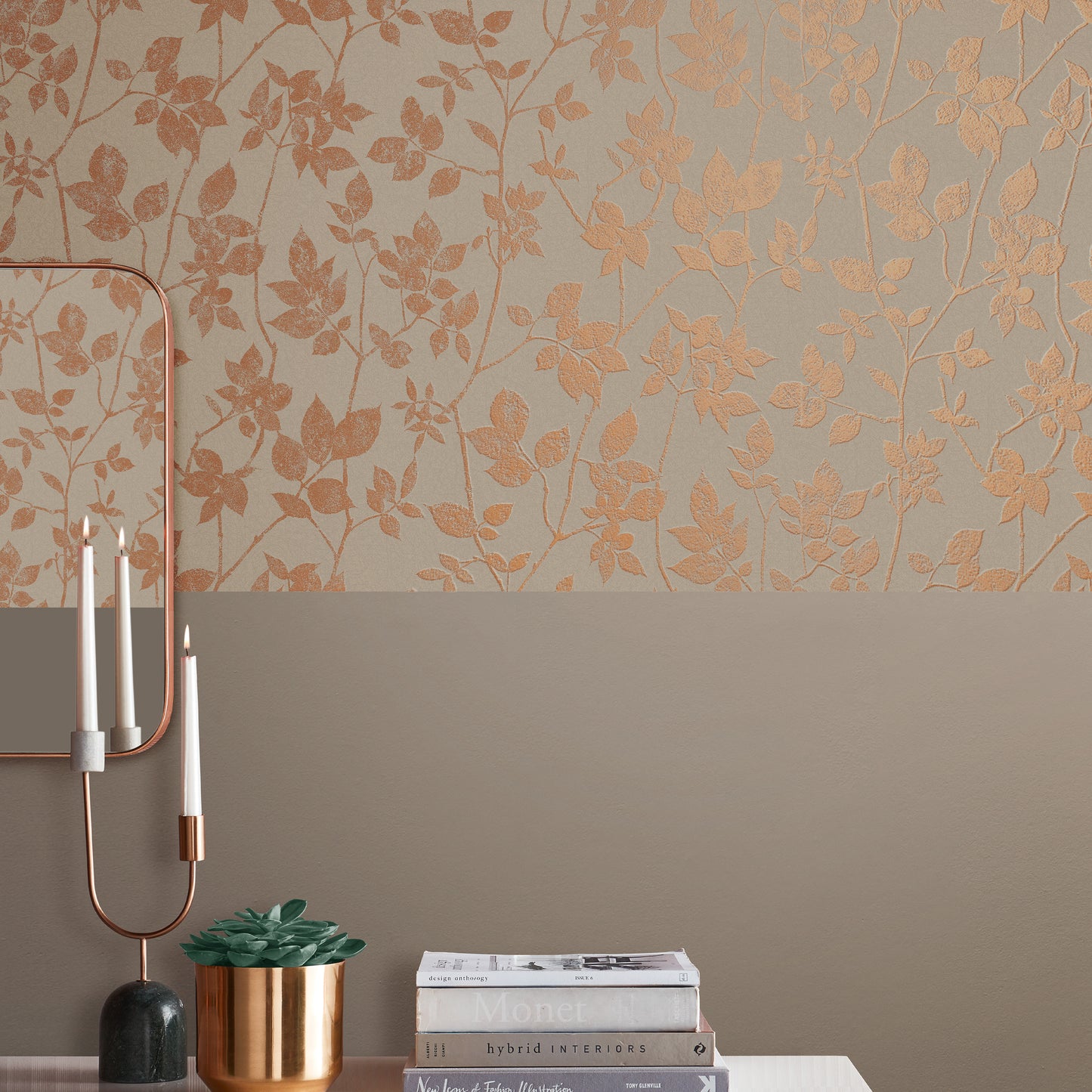 Save on Graham & Brown Wallpaper Luna Natural Removable Wallpaper_2