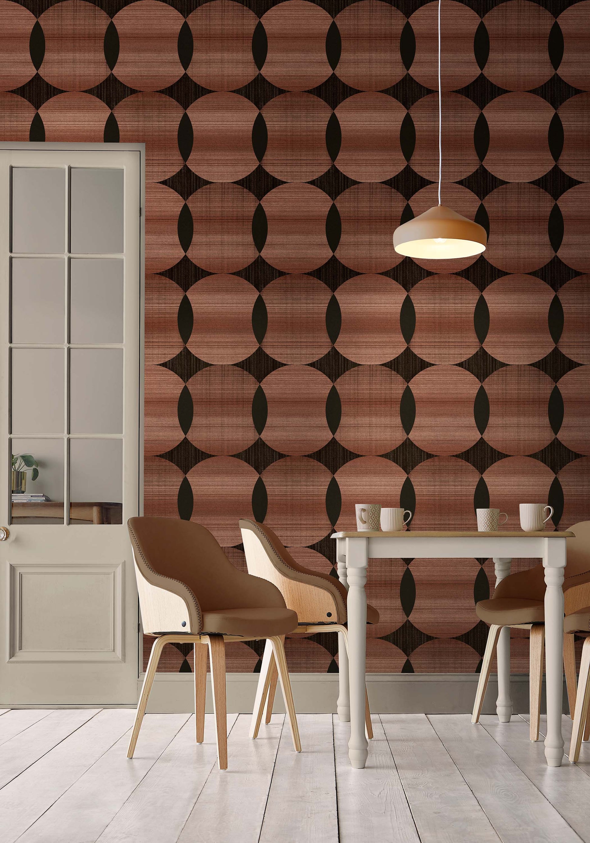 View Graham & Brown Wallpaper Tramonto Amber Removable Wallpaper_2