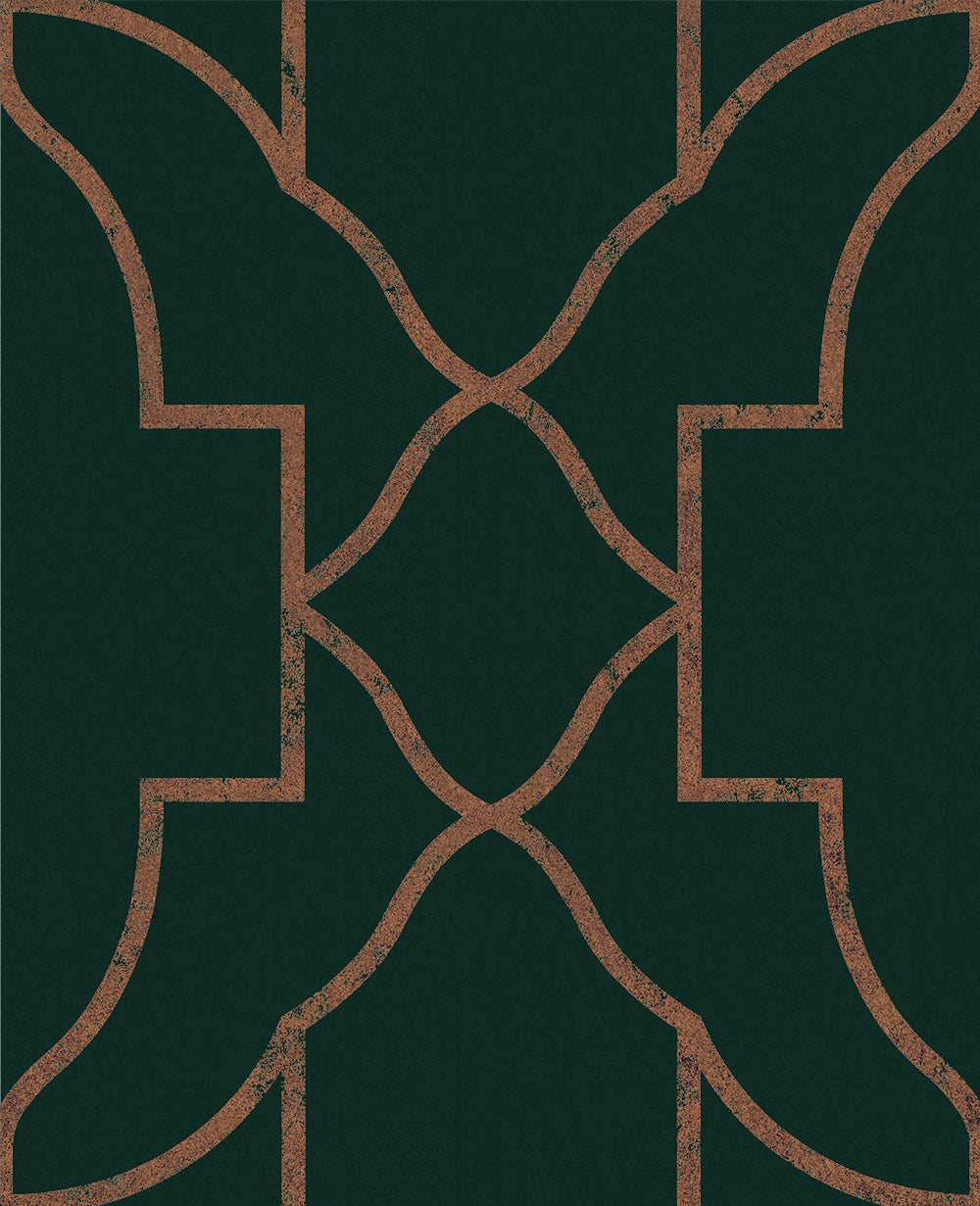 Purchase Graham & Brown Wallpaper Versailles Emerald Removable Wallpaper