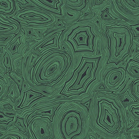 Find 114/17035 Cs Malachite Emerald Black By Cole and Son Wallpaper
