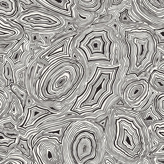 Order 114/17036 Cs Malachite White Black By Cole and Son Wallpaper