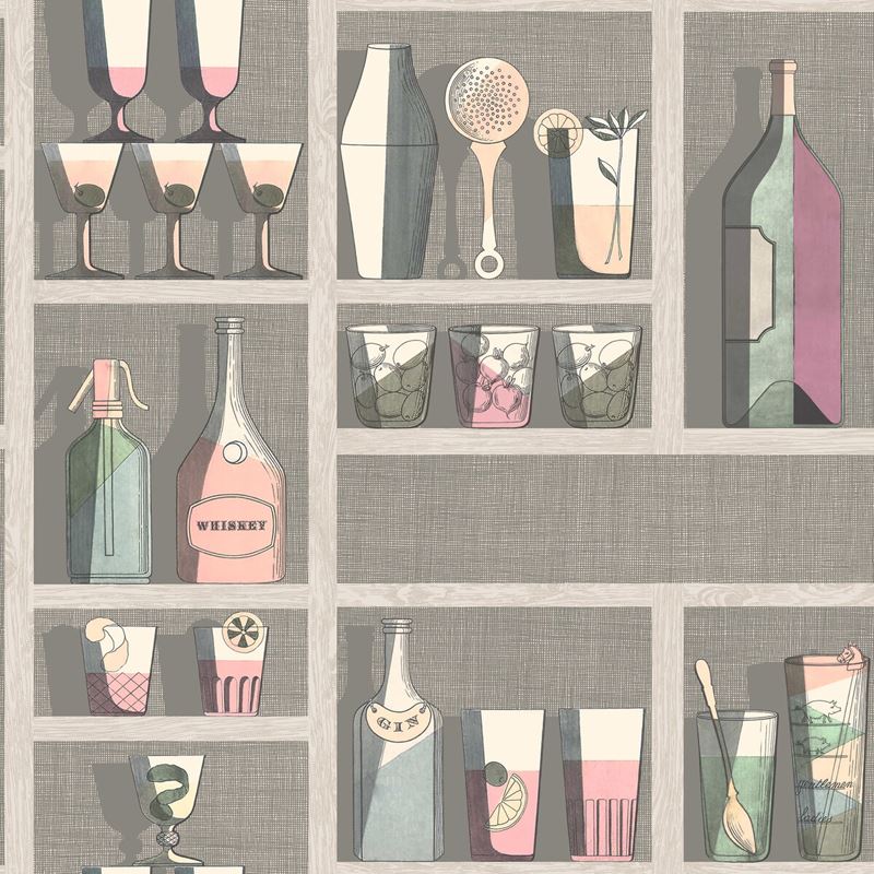 Select 114/23044 Cs Cocktails Pastel By Cole and Son Wallpaper