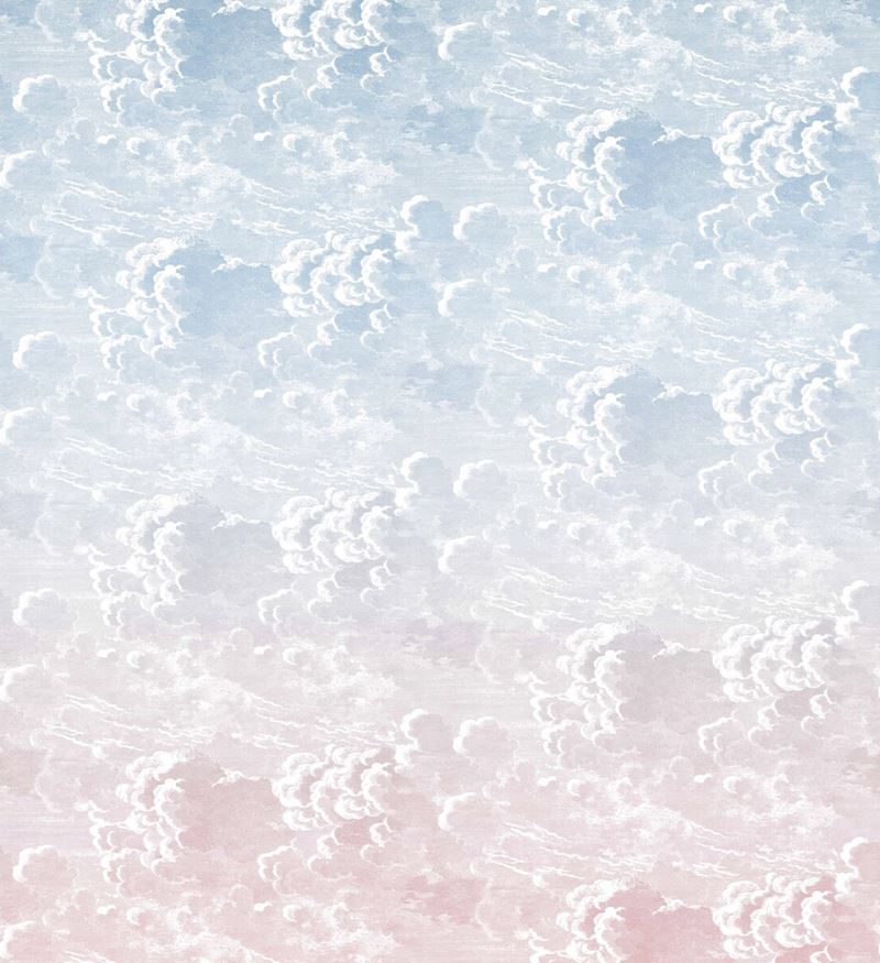 Acquire 114/3007 Cs Nuvole Al Tramonto Dusk Pink By Cole and Son Wallpaper