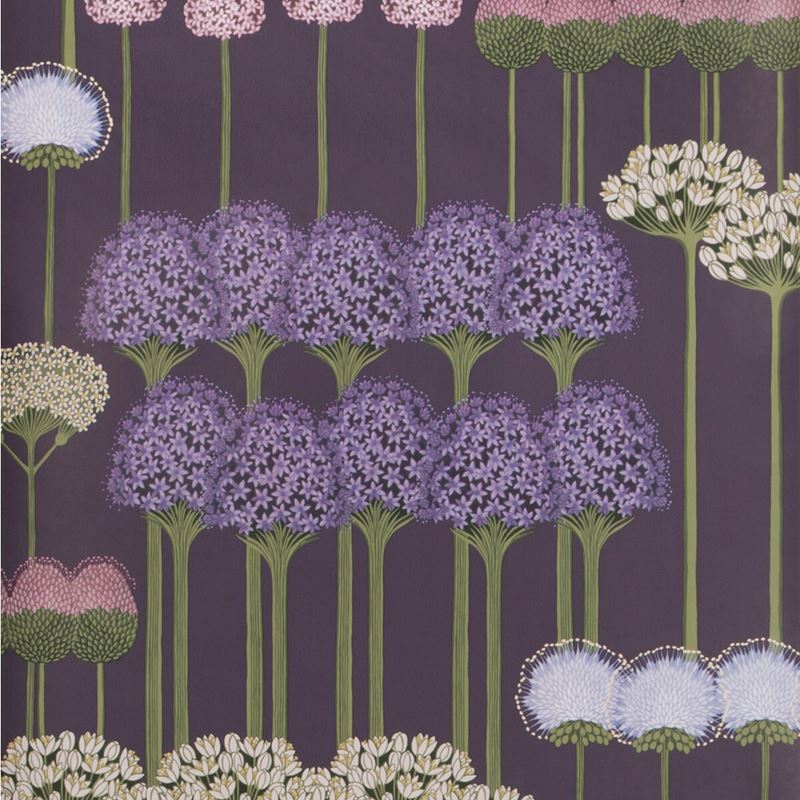 Acquire 115/12036 Cs Allium Mulb Heather Violet By Cole and Son Wallpaper