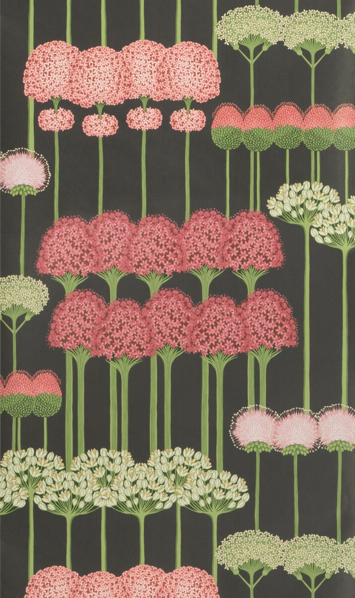 Shop 115/12037 Cs Allium Coral L Green Char By Cole and Son Wallpaper