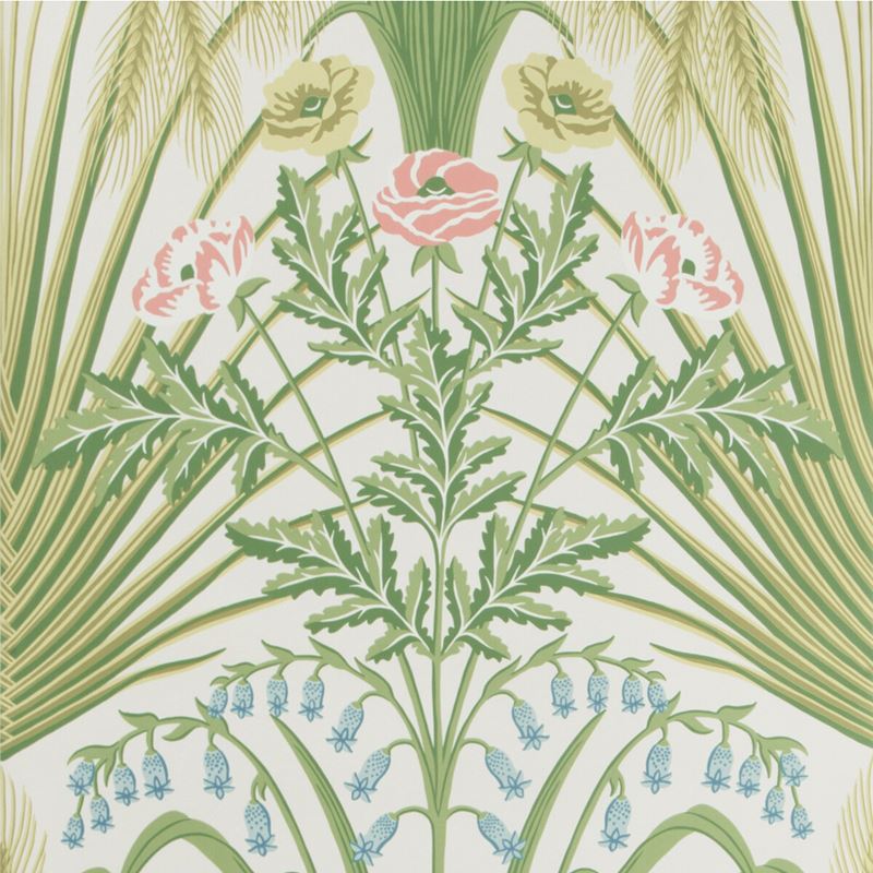 Select 115/3008 Cs Bluebell Spring Green Crm By Cole and Son Wallpaper