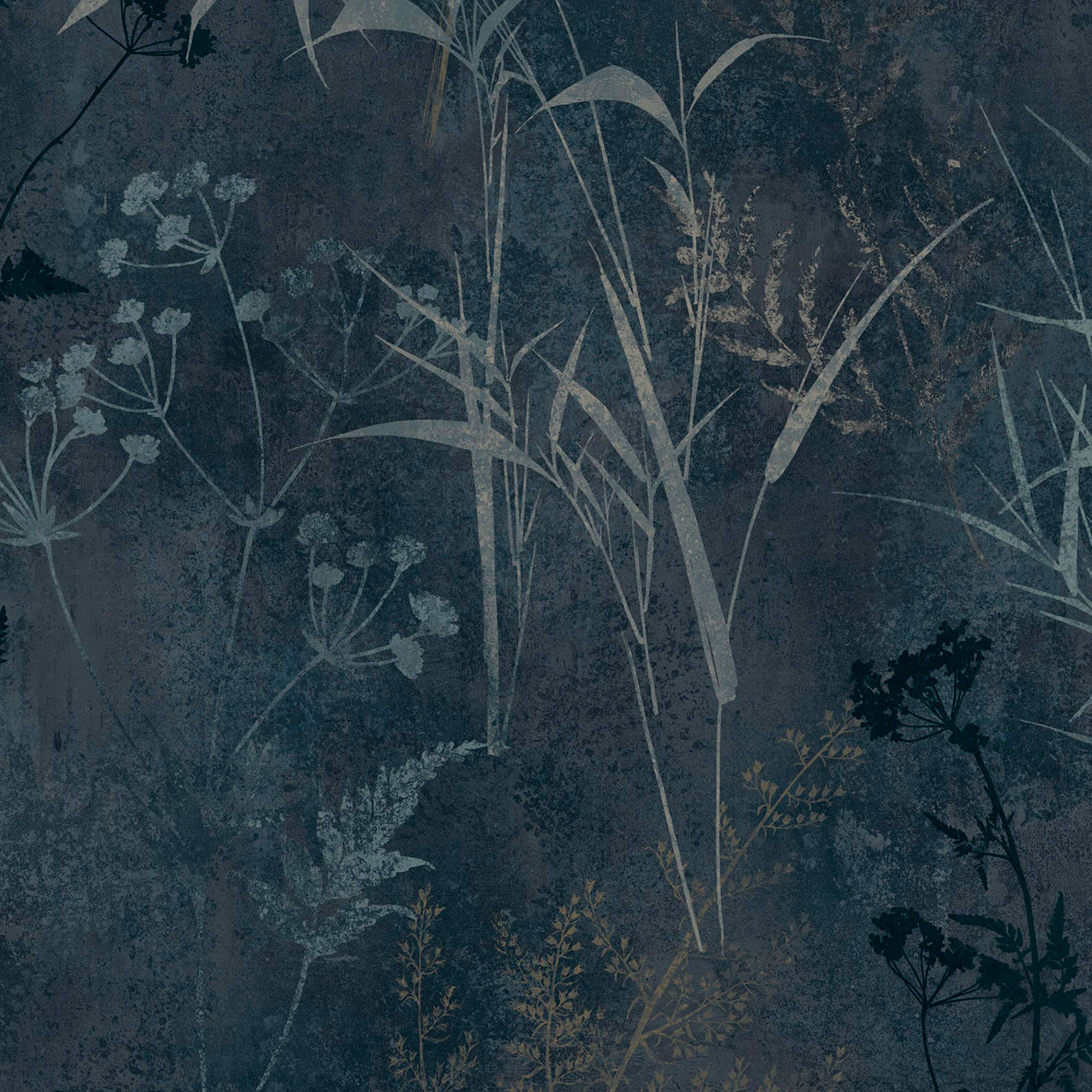 Shop Graham & Brown Wallpaper Restore Midnight Removable Wallpaper