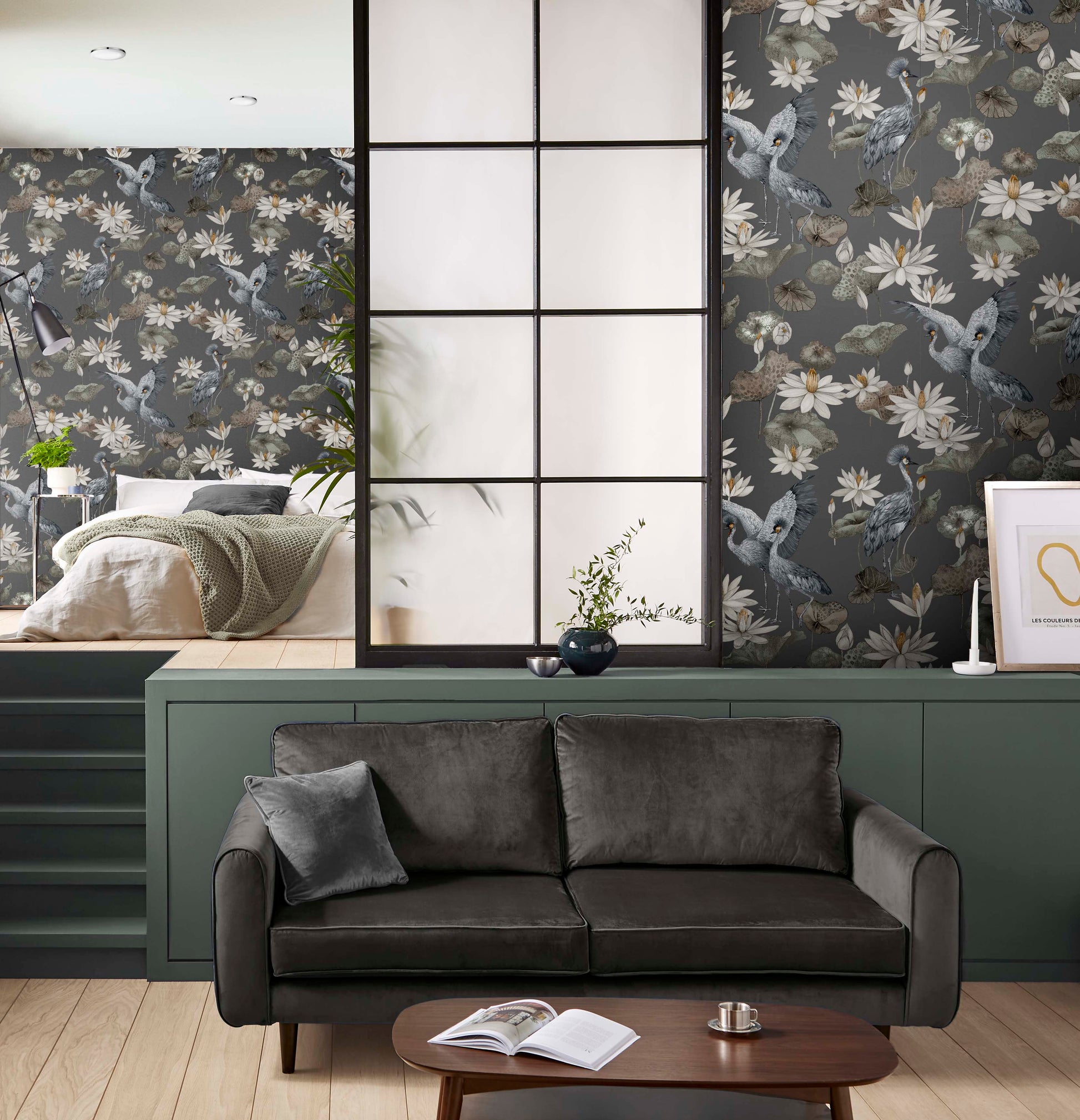 Search Graham & Brown Wallpaper Teien Slate Removable Wallpaper_2