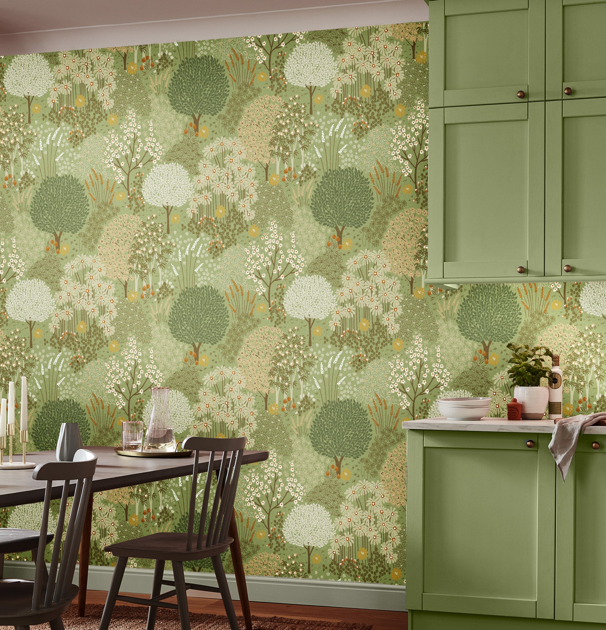 Find Graham & Brown Wallpaper Fable Sage Removable Wallpaper_2