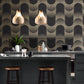 Select Graham & Brown Wallpaper Eclipse Black and Gold Removable Wallpaper_2