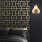 Buy Graham & Brown Wallpaper Rendo Black and Gold Removable Wallpaper_2
