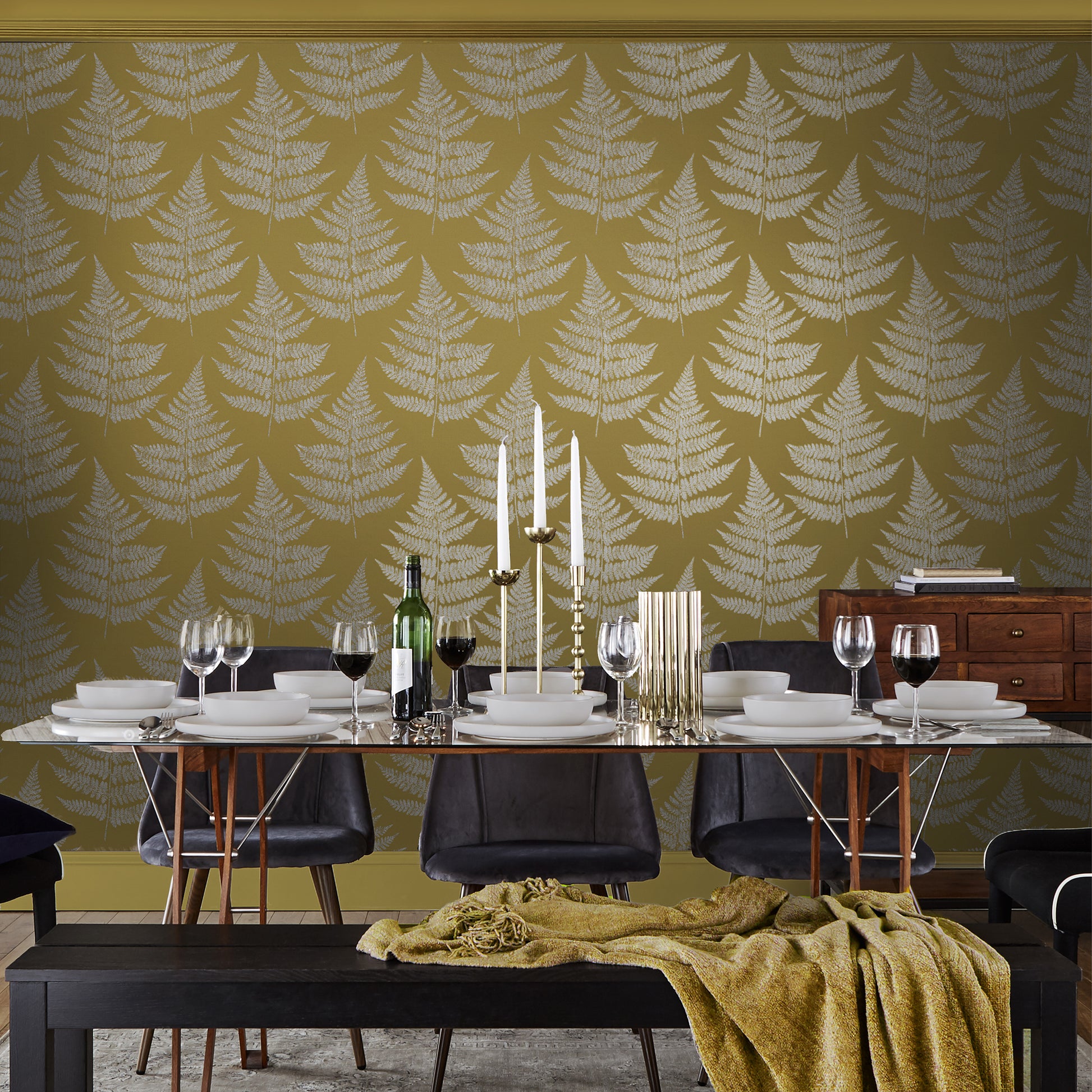 Looking for Graham & Brown Wallpaper Royal Fern Summer Removable Wallpaper_2