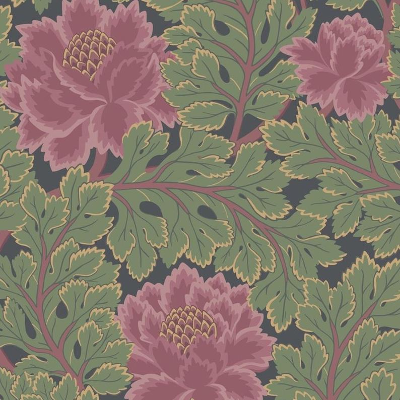 Purchase 116/1002 Cs Aurora Rose Forest Char By Cole and Son Wallpaper