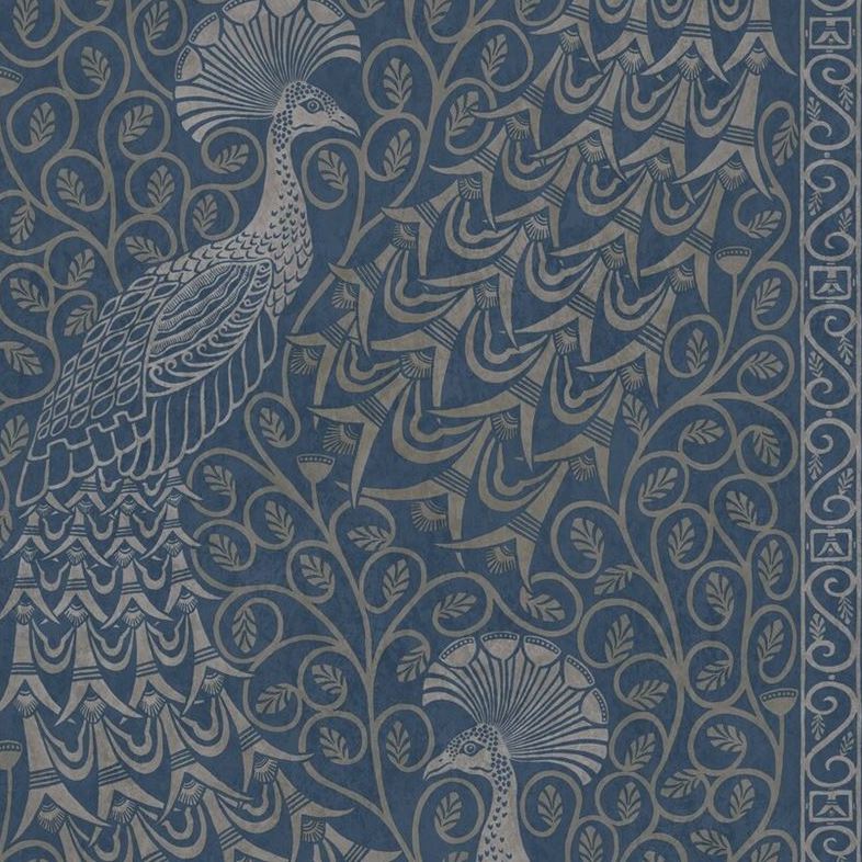 Looking for 116/8029 Cs Pavo Parade Msilver Denim By Cole and Son Wallpaper