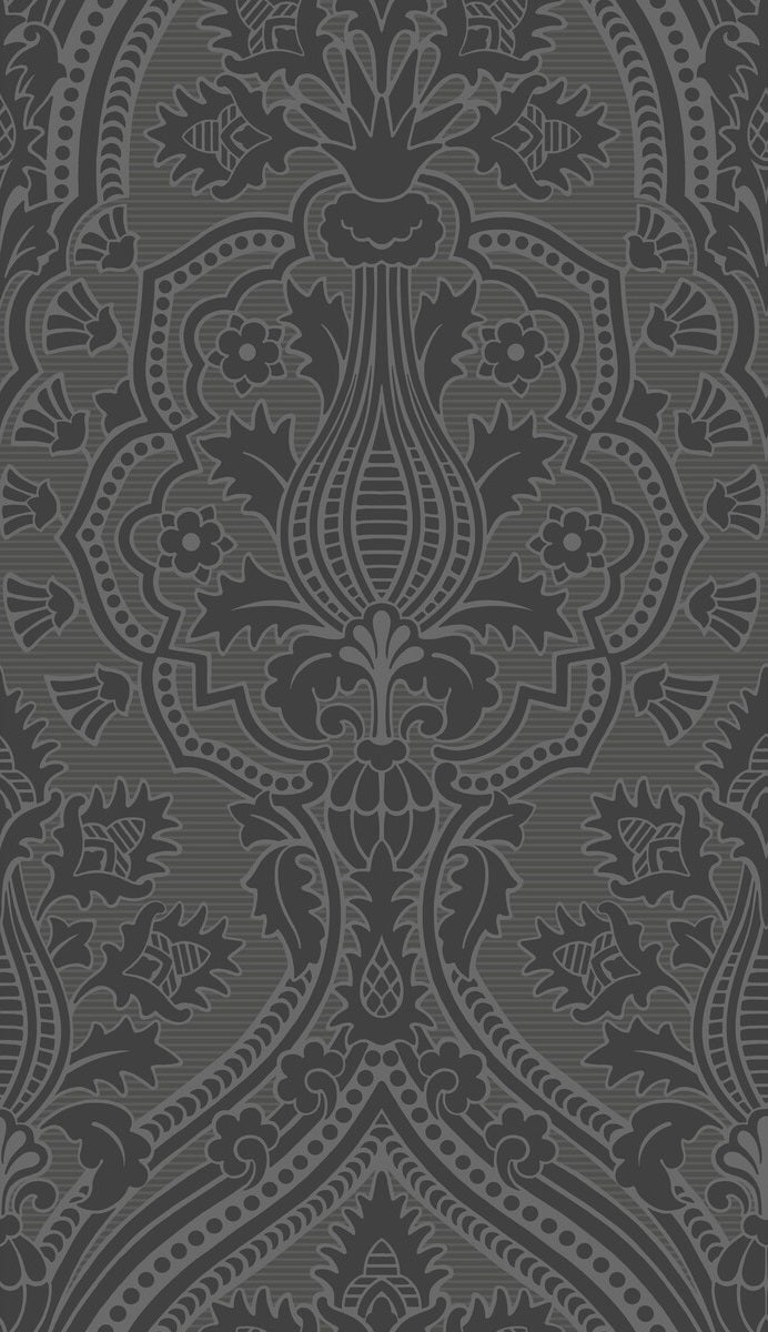 Save on 116/9035 Cs Pugin Palace Flock Charc By Cole and Son Wallpaper