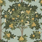 Shop 117/1002 Cs Orange Blossom Lemon Dark Olive Grn Duck Egg By Cole and Son Wallpaper
