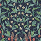 Save on 117/10030 Cs Jasmine And Serin Symphony Coral Petrol Ink By Cole and Son Wallpaper