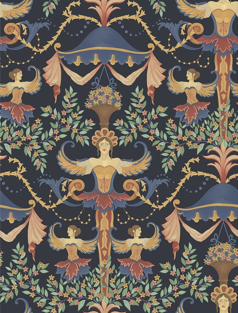 View 118/12027 Cs Chamber Angels Drdandmgd I By Cole and Son Wallpaper