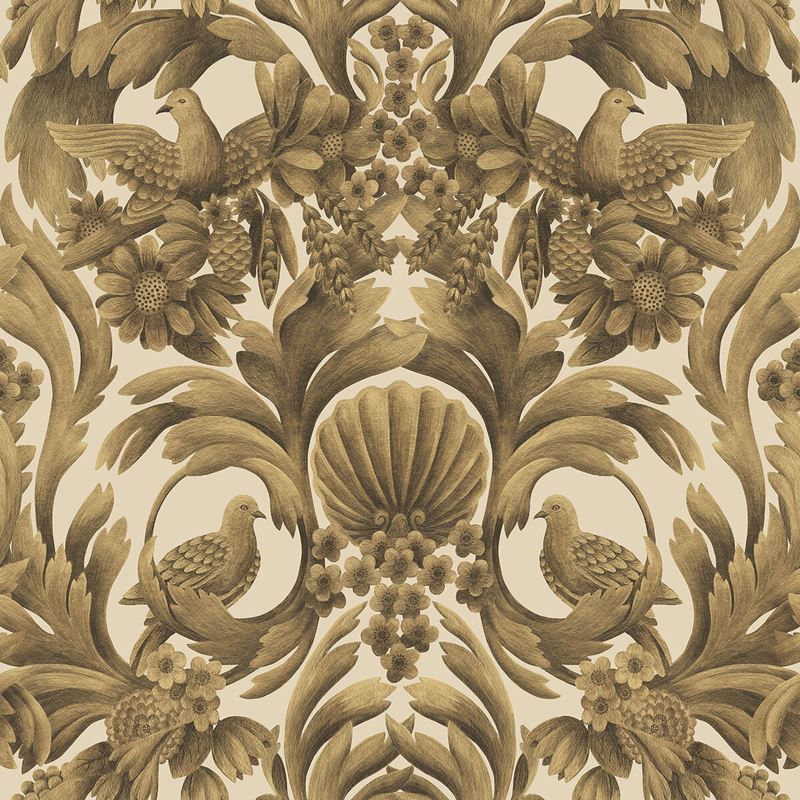 Purchase 118/9019 Cs Gibbons Carving Mgld Sand By Cole and Son Wallpaper