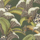 Select 119/1003 Cs Hoopoe Leaves Spgrnchrtandcrl Frst By Cole and Son Wallpaper