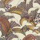 Purchase 119/1004 Cs Hoopoe Leaves Crimcyellow Fchsia On Stone By Cole and Son Wallpaper