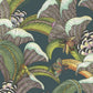 View 119/1007 Cs Hoopoe Leaves Fgrnlmandfchs Darkvrdn By Cole and Son Wallpaper
