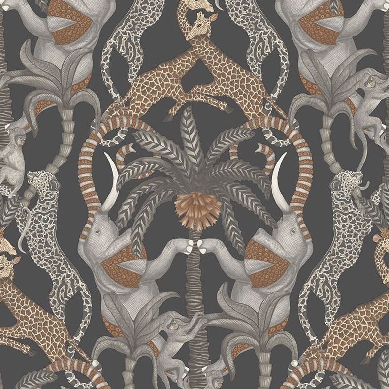 Shop 119/2009 Cs Safari Totem Gngrandtp Chrcl By Cole and Son Wallpaper