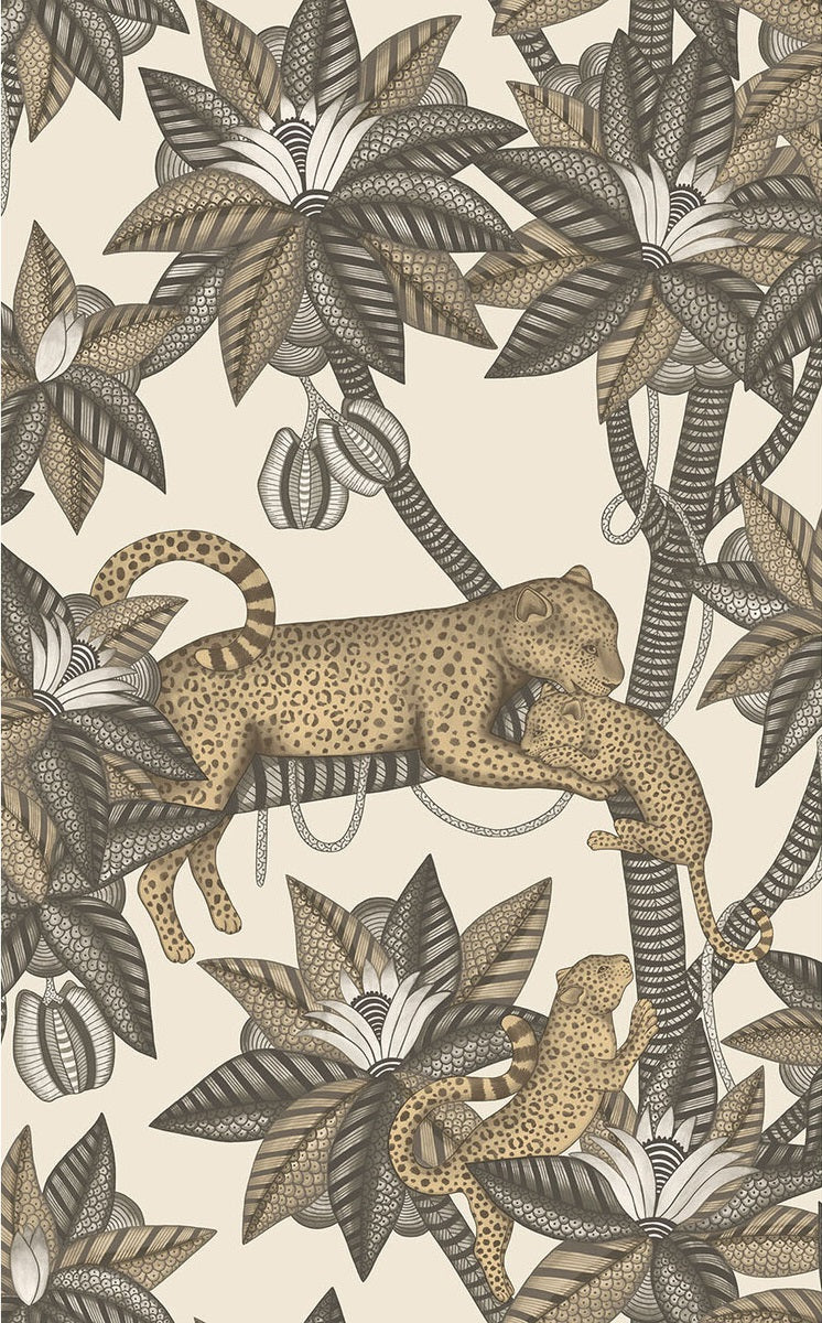 Acquire 119/3013 Cs Satara Sootandmetgld Linen By Cole and Son Wallpaper