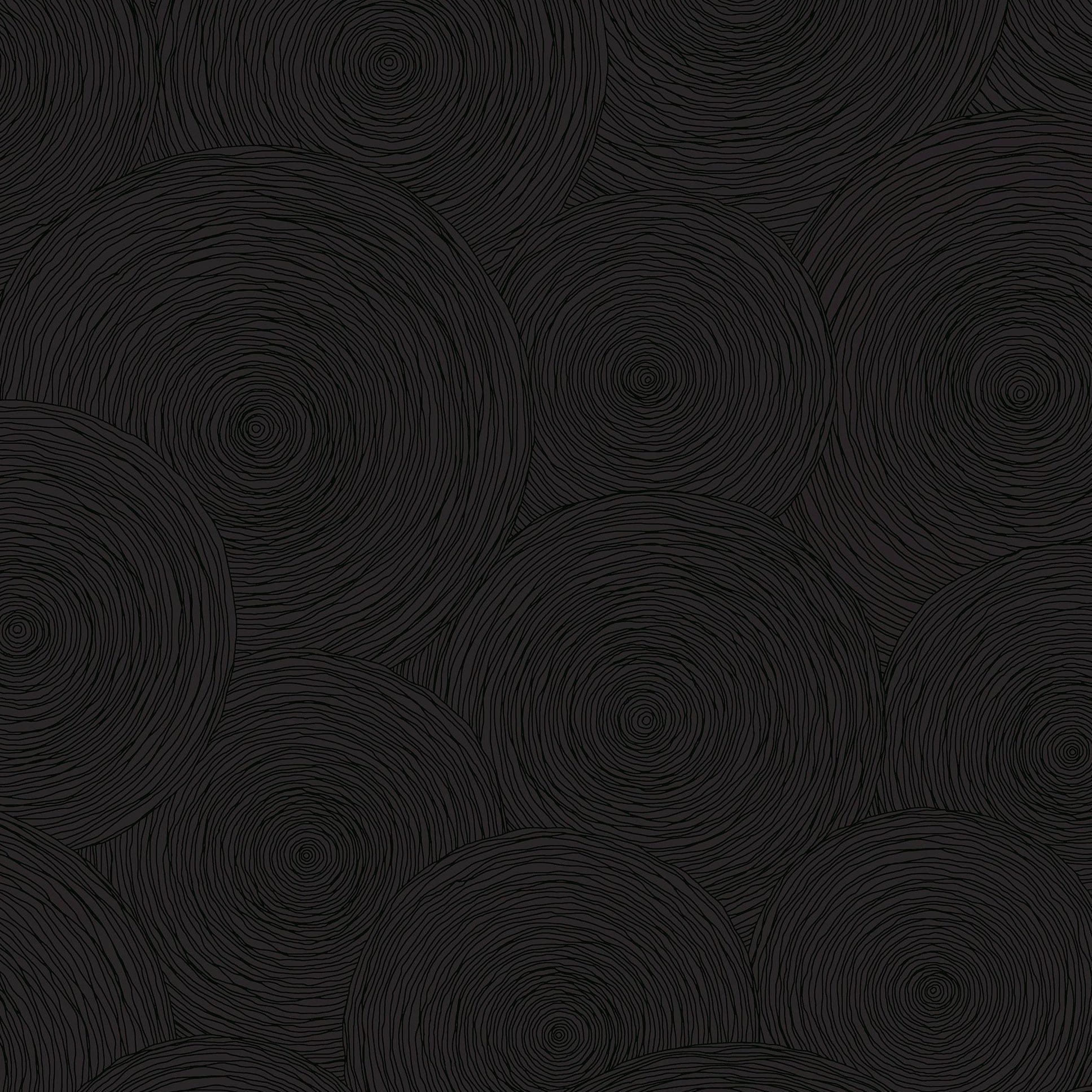 1303300 | Leaves, Black - Etten Gallerie Wallpaper