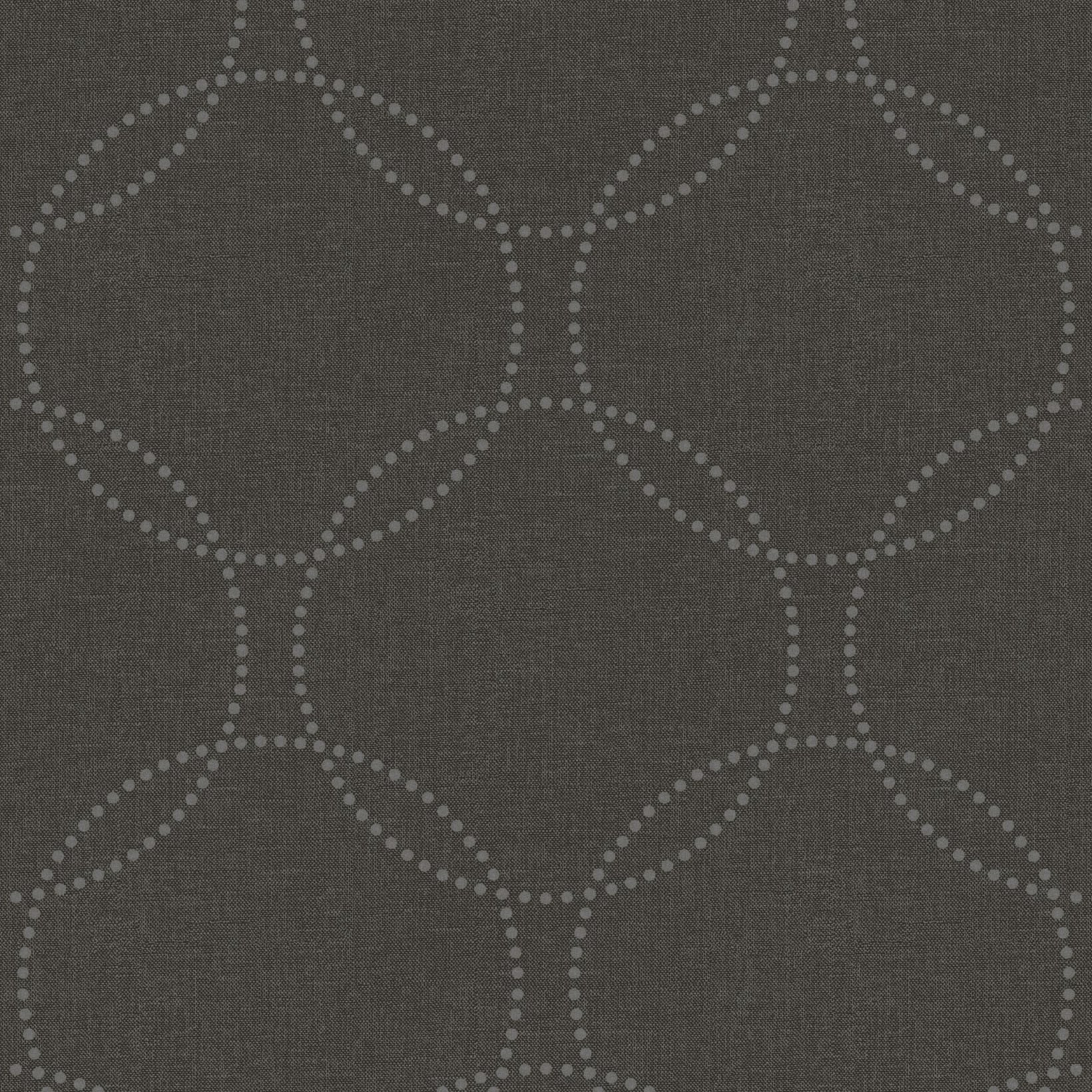1821000 | Intersecting Circles, Grey - Etten Gallerie Wallpaper