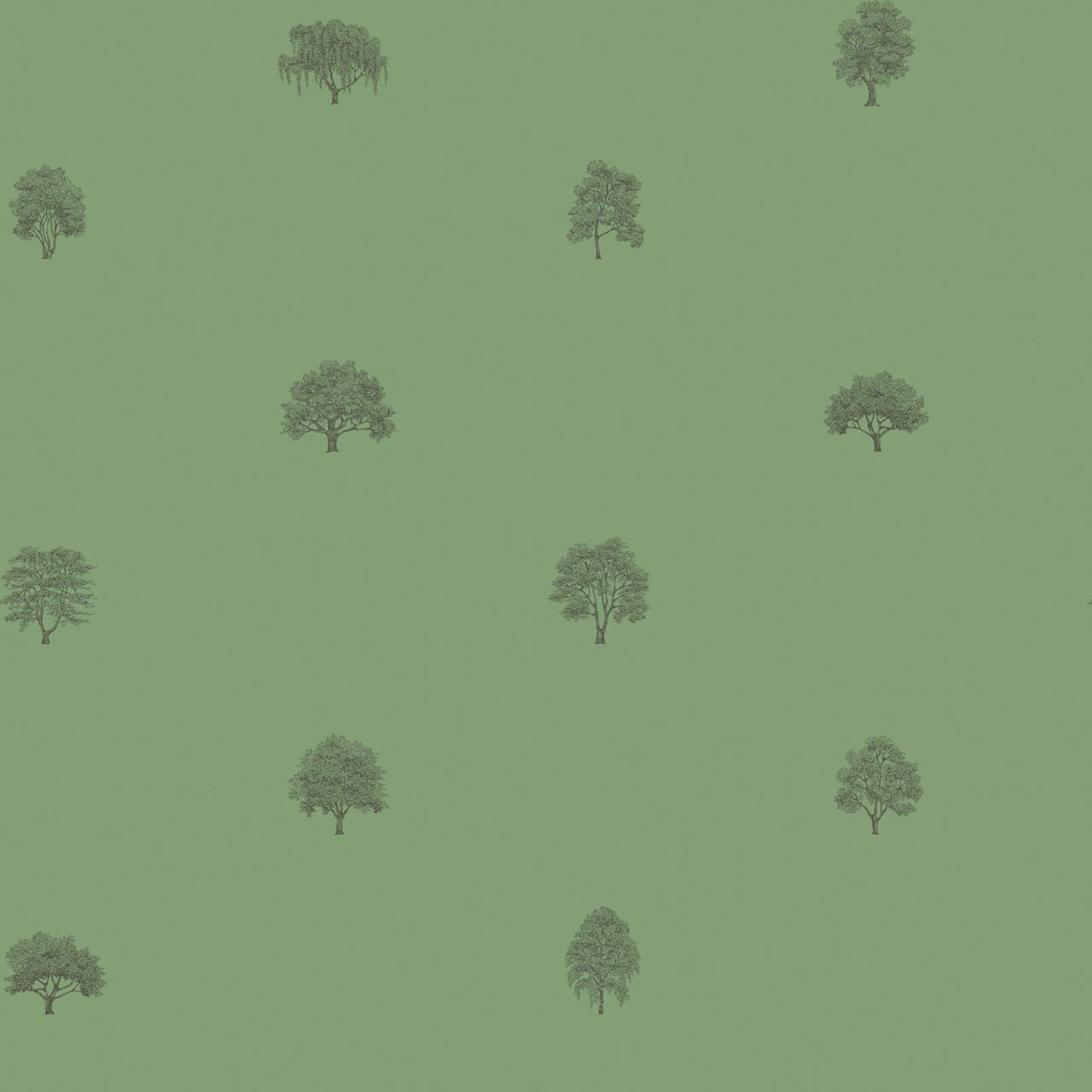 227-68 Arboretet dark green, Arboretum by Sandberg Wallpaper