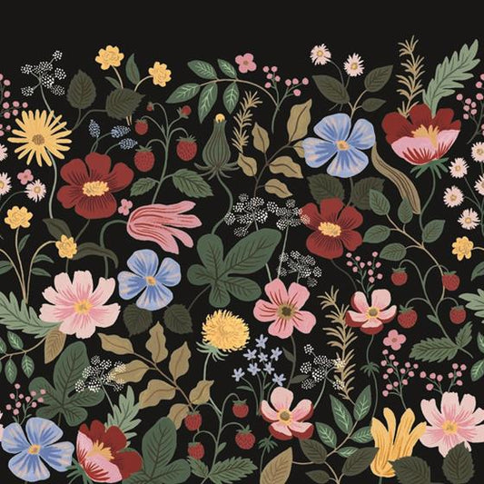 PSW1333M Strawberry Fields Premium Peel and Stick Wall Mural Rifle Paper Co. Premium Peel + Stick1 ; PSW1333M Strawberry Fields Premium Peel and Stick Wall Mural Rifle Paper Co. Premium Peel + Stick2