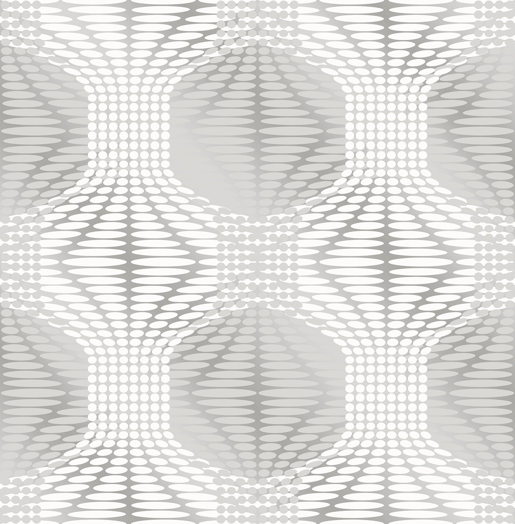 Buy 2697-22628 Optic Silver Geometric A-Street Prints Wallpaper