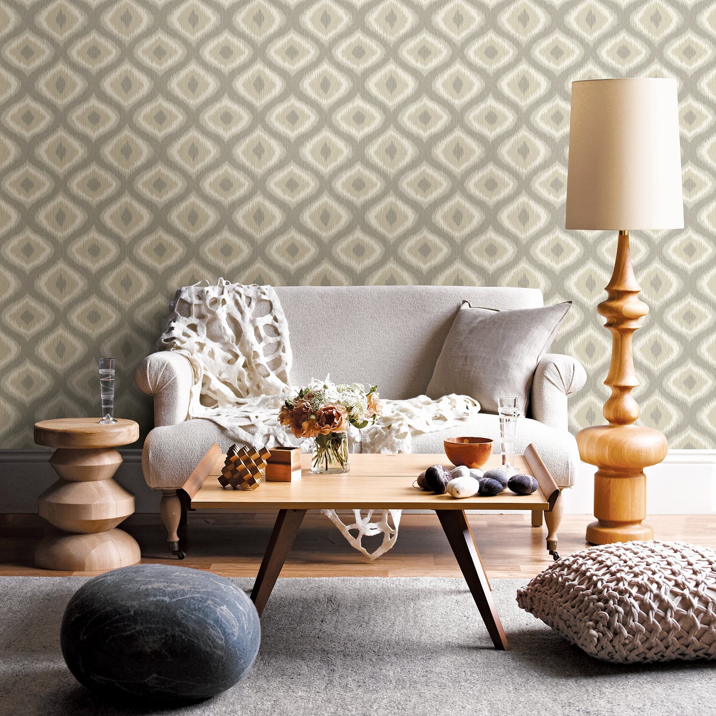 Looking for 2697-78015 Abra Taupe Ogee A-Street Prints Wallpaper