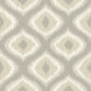 Find 2697-78015 Abra Taupe Ogee A-Street Prints Wallpaper
