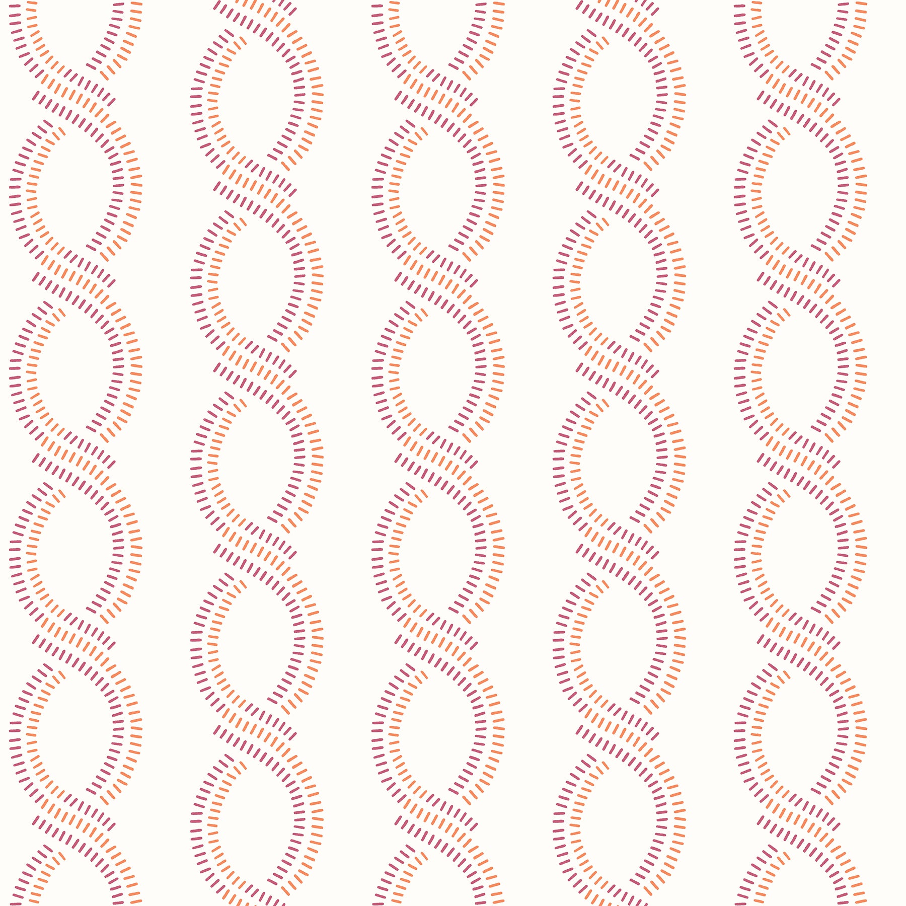 Select 2697-78063 Helix Pink Stripe A-Street Prints Wallpaper