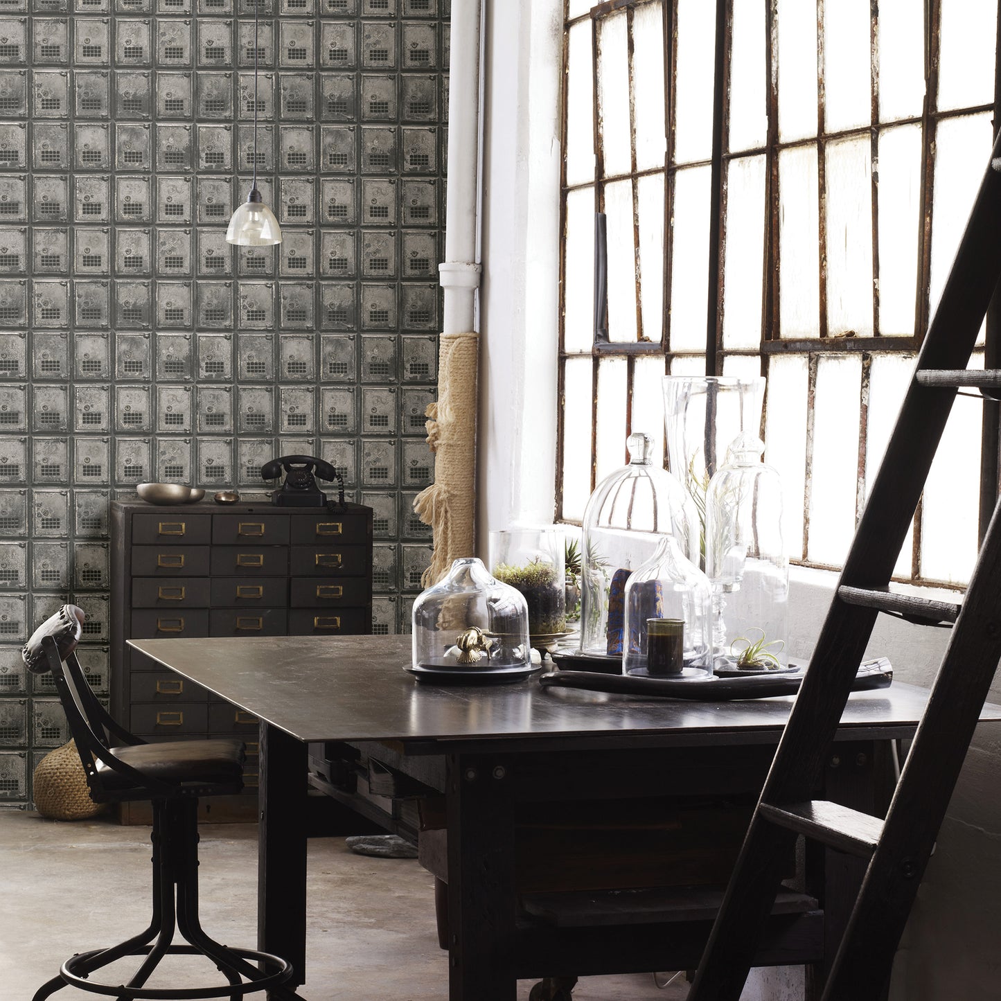 Looking for 2701-22355 Reclaimed Charcoal Trompe L'oeil A-Street Prints Wallpaper