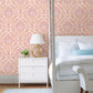 Acquire 2702-22745 Fontaine Orange Damask by A-Street Prints Wallpaper