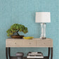 Purchase 2702-22754 Oasis Turquoise Linen by A-Street Prints Wallpaper