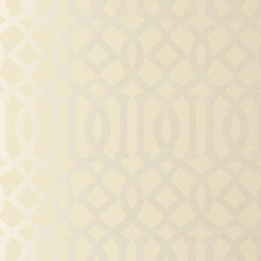 Select 2707211 Imperial Trellis Alabaster by Schumacher Wallpaper