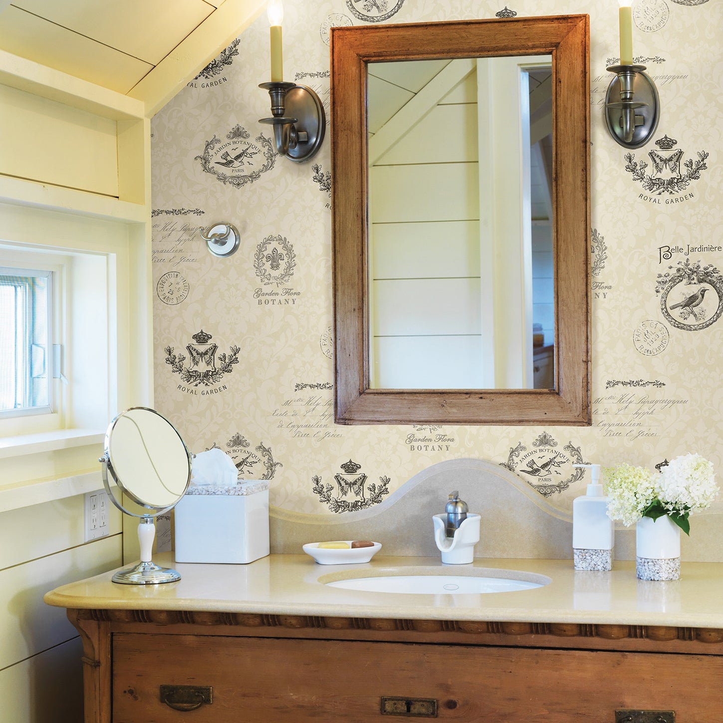 Find 2766 02172 Kitchen Bath Essentials Manet Black Damask Brewster Wallpaper