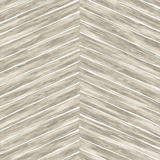 Acquire 2766-23775 KItchen  Bath Essentials Aldie Beige Chevron Weave Brewster Wallpaper