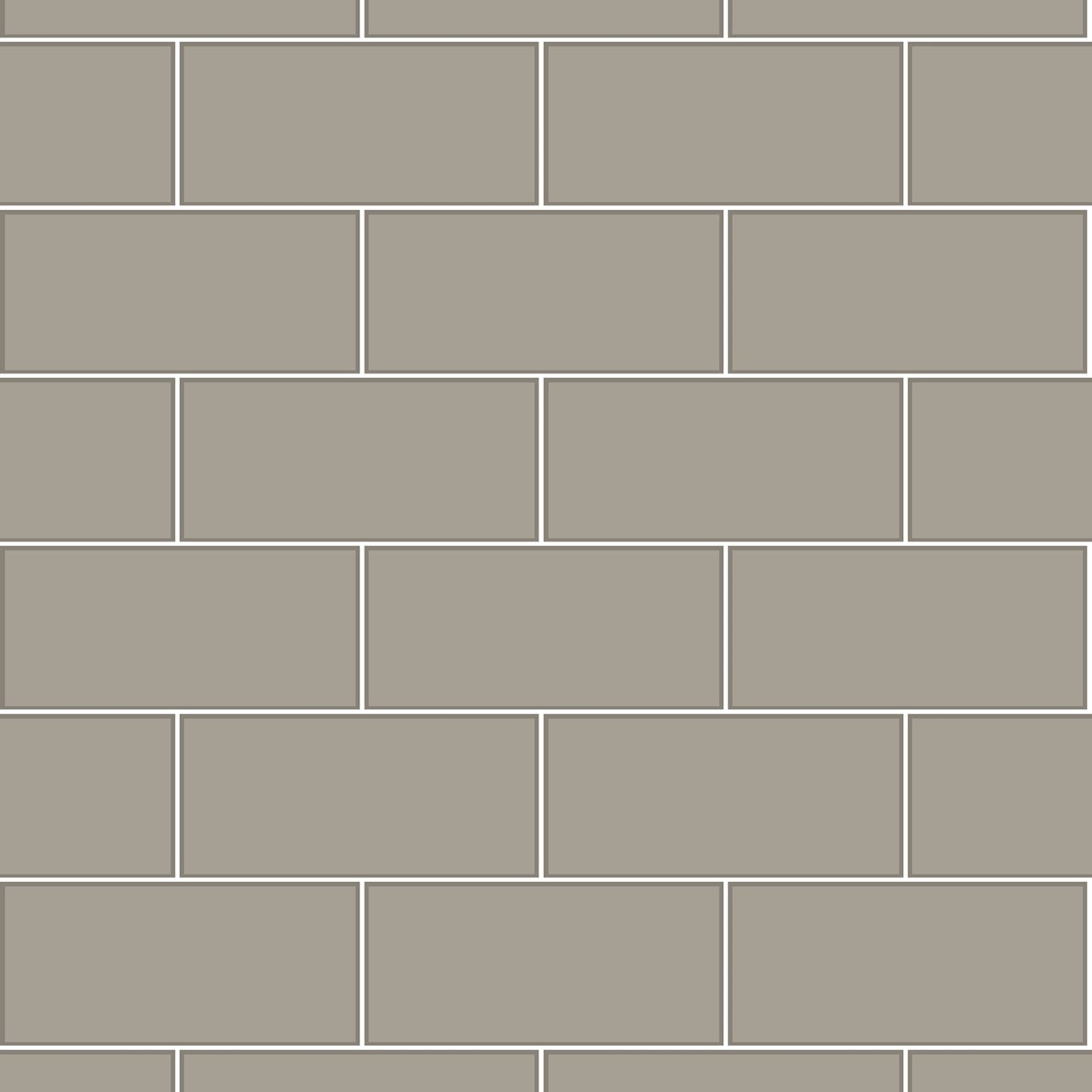 Save 2767-23753 Galley Dark Grey Subway Tile Techniques & Finishes III Brewster