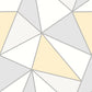 Looking 2814-24979 Bath Multicolor Geometric Wallpaper by Advantage
