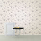 Save 2814-m0852 bath whites off whites flowers wallpaper advantage Wallpaper