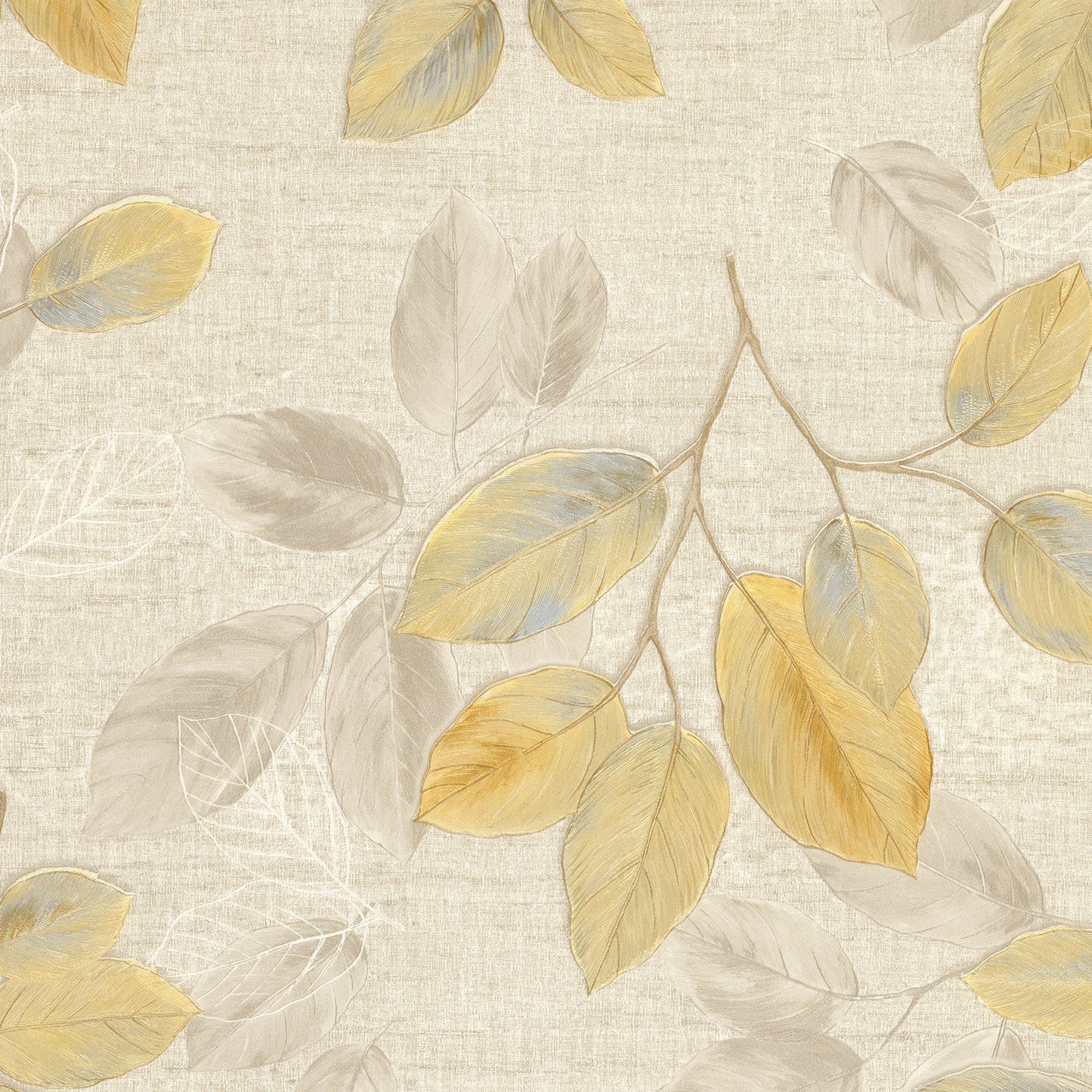 Find 2835-DI40401 Deluxe Neutrals Botanical Wallpaper by Advantage